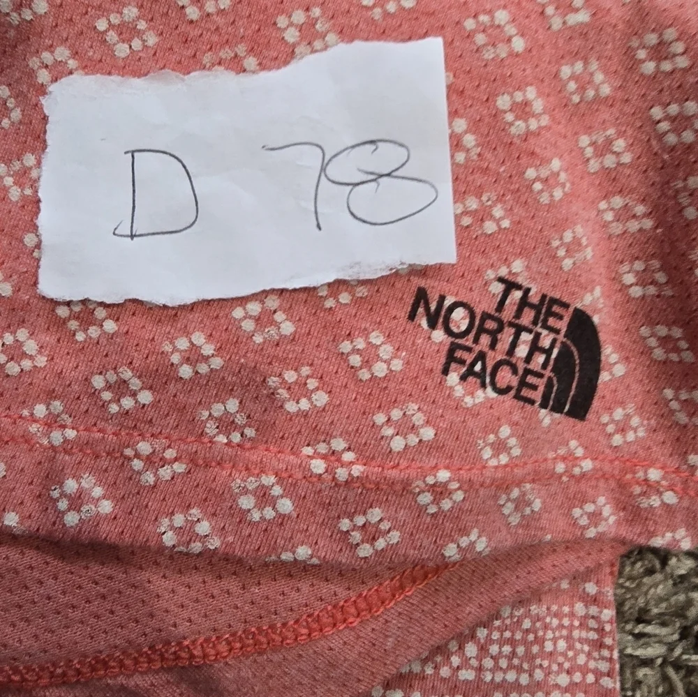 THE NORTH FACE FLASHDRY ACTIVEWEAR SHIRT Women's Size S DARK PINK Short Sleeve - Picture 5 of 5